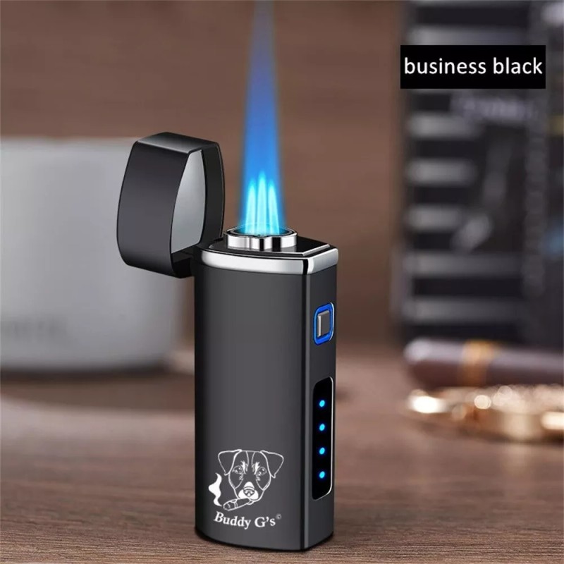 The Vintage Lighter Triple Flame Cigar Torch Lighter Butane Lighter