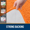 OLANLY Bathroom Rugs 36x24, Extra Soft Absorbent Chenille Bath Rugs,