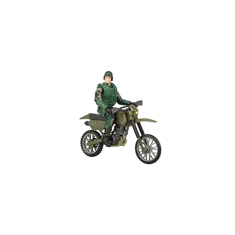 WORLD PEACEKEEPERS from Peterkin | 9.5cm Military Figure with Motorbike