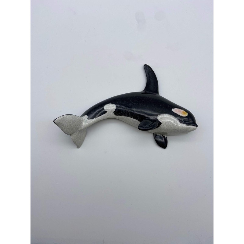 U Bargain Mall 7" Glazed Killer Whale Figurine YX2612