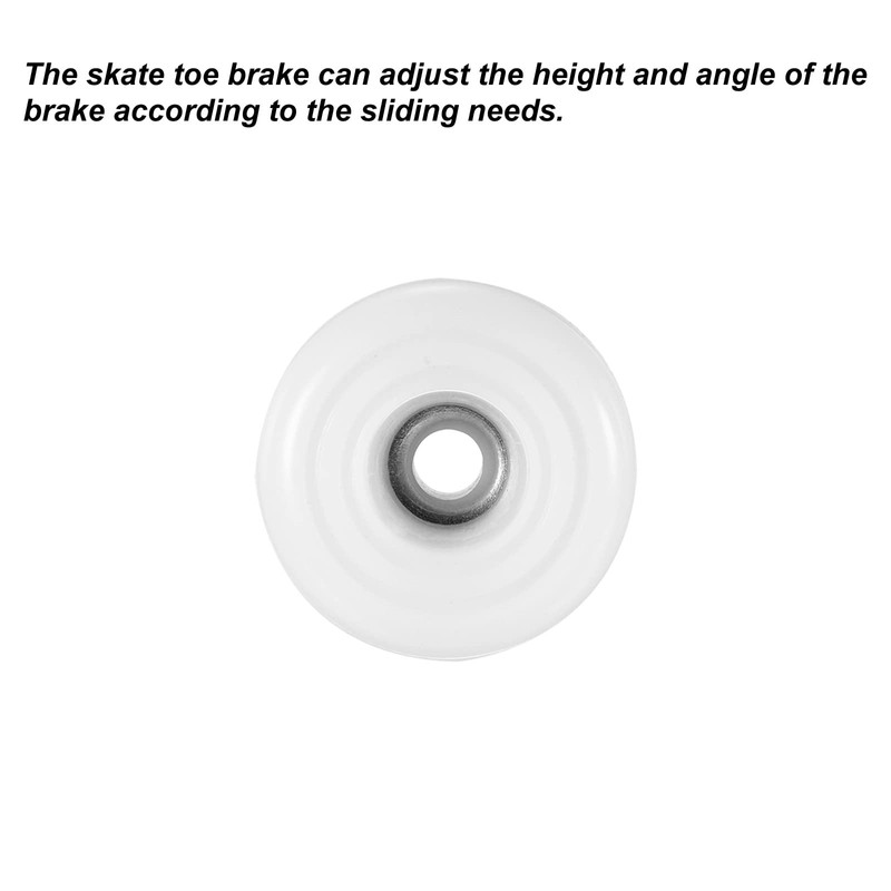 PATIKIL Roller Skate Toe Stops with Screwdriver, 1 Pair 82A