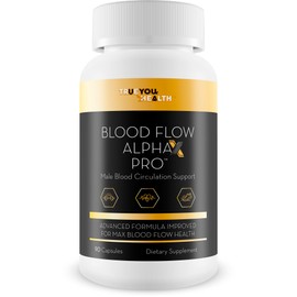 Blood Flow Alpha X Pro - Improved Formula - Our Best Alpha X Male Blood Circulation Support Supplement - Healthy Blood Flow Supplement Alpha X Pills - Advanced Blood Flow Booster - Alpha X Supplement