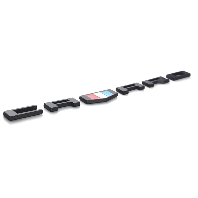 Aimoll Camaro Emblem Badges 3D Letter Replacement for Silverado Camaro