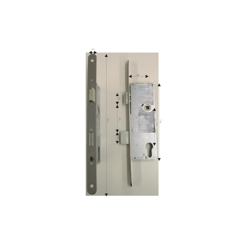 Winkhaus Overnight Door Mortice Lock 45mm Backset with a 20mm