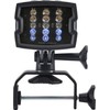 Attwood 14185XFS-7 Water-Resistant Multi-Function LED Sport Light, Marine Gray Finish,