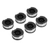 6Pcs Line Spool Replacement 30ft / 9.1m 0.65in AF‑100 for