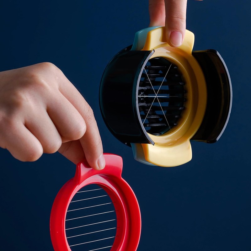 3 in 1Egg Slicer for Boiled Eggs Egg Cutter Egg