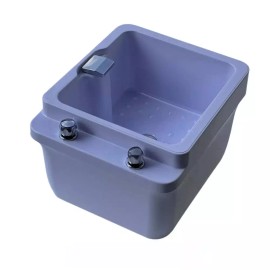 Spa Shop 족욕 세면대 스파샵 피부관리샵 세라믹 욕실 발마사지 [분리형 외부 블랙 520 430x320mm] Foot Spa Basin Spa Shop Skin Care Shop Ceramic Bathroom Foot Massager [Detachable External Black 520 430x320mm]