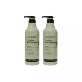 Eco Pure 꽃을든남자 (2개)에코퓨어 바이탈라이징 헤어 샴푸 700ml The Man with Flowers (2) Eco Pure Vitalizing Hair Shampoo 700ml [Eco Pure Vitalizing Hair Shampoo 700ml (2 units)]