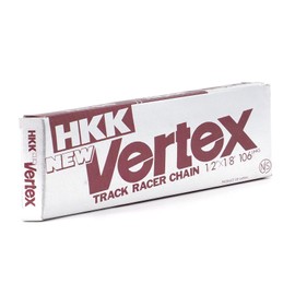 HKK Vertex 1/8" Chain, Silver Black