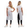 ZOLLNER Half Apron 100% Cotton 84 x 65 cm Checked