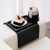 GHKINMAL Couch Cup Holder Tray, 3 in 1 Large Couch