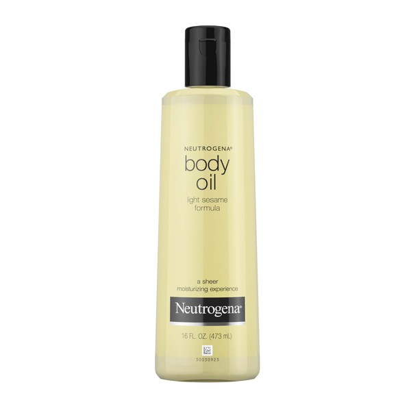 Neutrogena Body Oil Light Sesame Formula, 16 fl oz, Radiant