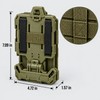 Tactical MOLLE Admin Panel Foldable Phone GPS Holder – Compact