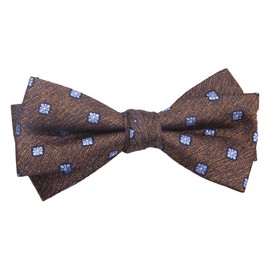 White Fang NC043 Polyester Bow Tie, Stylish Design, Casual, Men's, Women's, a01