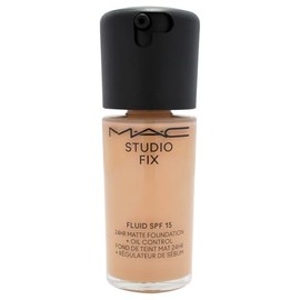 Studio Fix Fluid SPF 15 24Hr Matte Foundation Plus Oil Control - NC37 by MAC for Women - 1 oz Foundation                                              