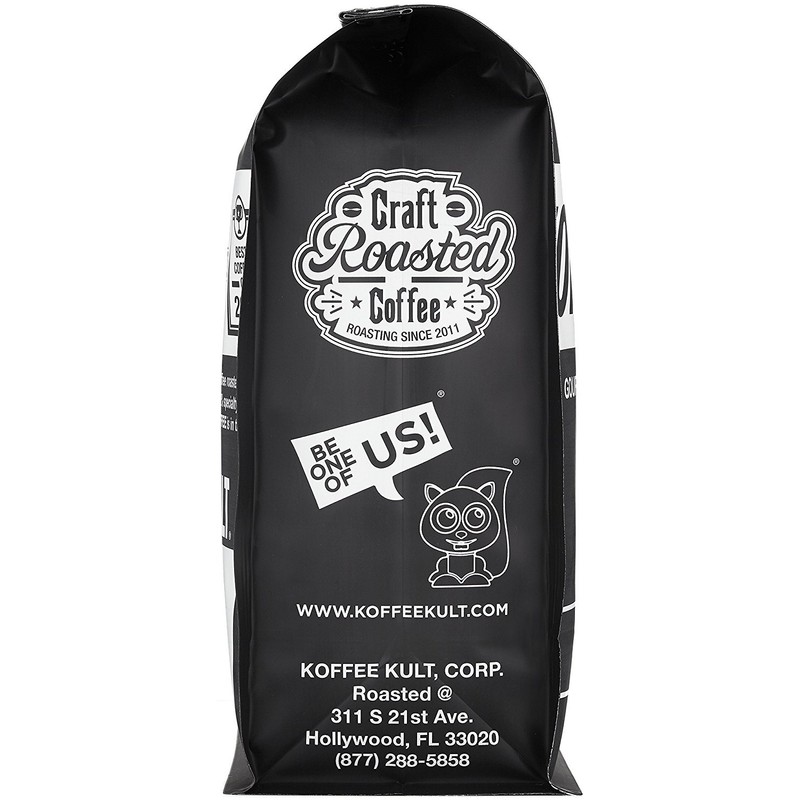 Koffee Kult Thunder Bolt Coffee Ground Our Darkest Roast Grinded