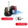 Rear Brake Caliper With Parking Brake Off Block for Honda