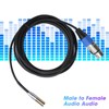Mini XLR 3 Pin Male to 3 Pin Female Audio