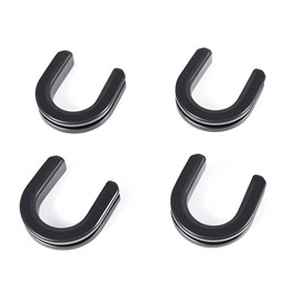 Harley Luggage Rack Side Plate mounting Bracket Grommet Fits for Harley Touring Sissy Bar Backrest 1987-2025 (Black#4)