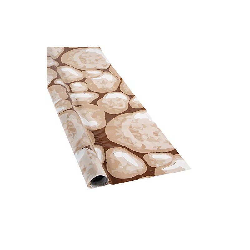 Fun Express - Plastic Cobblestone Aisle Runner for Party -