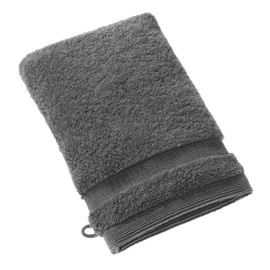 SCHÖNER WOHNEN Premium Baby Wash Mitt 16 x 21 cm – Absorbent – Luxury Wash Cloth Anthracite – 100% Cotton – Can be Combined as a Towel Set – Terry Cloth Children – Oeko-Tex