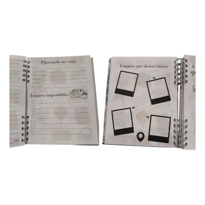 Agenda Diario De Viajes