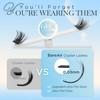 BEYELIAN Lash Clusters Soft Cluster Eyelash Extensions Ultra-Thin Flat Wispy