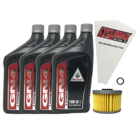 Cyclemax Oil Change Kit compatible with 2021-2022 Honda Pioneer 520 SXS520