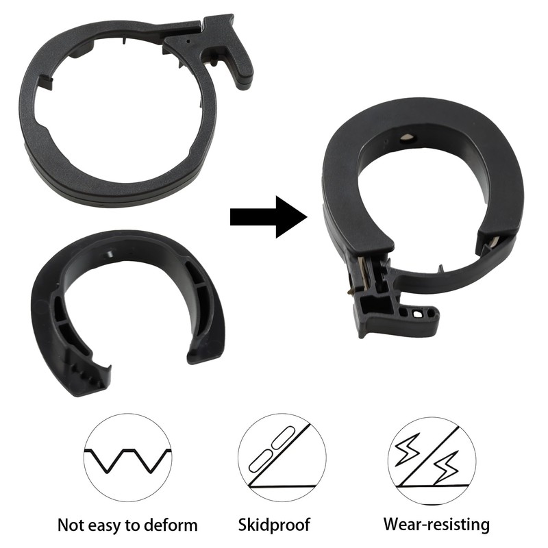 Runseaway 1Piece Front Round Locking Ring Folding Guard Ring for