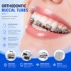 DENTASOP Juego de 80 piezas de tubos bucales metálicos simples