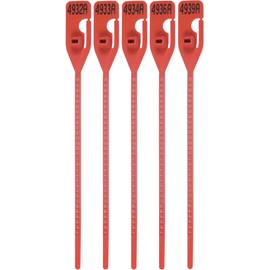 Korjo TamperTell Luggage Security Seals, Perfect for Travel, Includes 20 Seals.