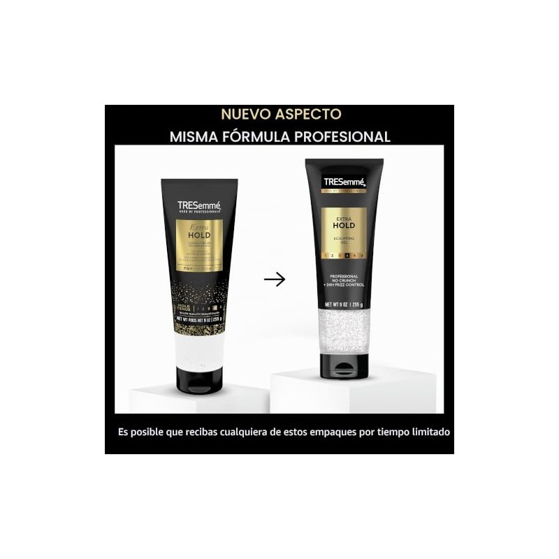 TRESemmé TRES TWO Hair Gel, Extra Hold 9 oz (Pack