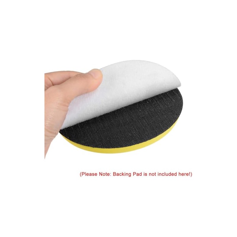 TOP-VIGOR 100Pcs 50mm Wet and Dry Sanding Discs, 800 Grit