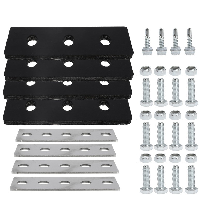 JomGorg 3/8inch Snow Blower Rubber Blade Impeller Modification Kit 4