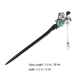 LALAFINA Hairpin Hair Scrunchies Buns Hair Chopsticks for Women Hair Sticks Flower Hair Stick Chopsticks for Hair Tassel Hair Stick Hair Fork Accessories