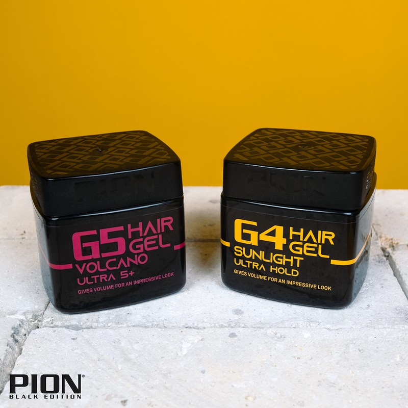 Pion Black Edition G4 Sunlight Hair Styling Gel 320 ml