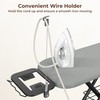 Yaheetech Ironing Board, Compact Iron Board with Cord Holder, Steam
