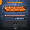 Nilight 7.5 Inch Aluminum Housing Tail Light 2 PCS 36
