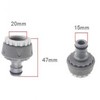 Faucet connector parts Hose screw tap Coupling Accessories Supplies Faucet water hose extension connection cap 2ea