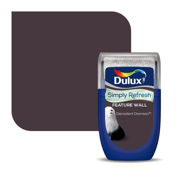 Dulux Simply Refresh Feature Wall Matt Emulsion Paint - Decadent