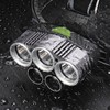 Rechargeable LED Headlamp Adjustable Angle Head Flashlight Bike Light Fishing