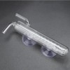 High Transparent Crystal Glass Aquarium Bubble Counter Screw Fish Tank
