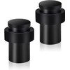 Door Stoppers, Floor Door Stops Black, 2 Inch(50mm) Stainless Steel,