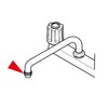 KVK Faucet Pipe Tip PZKM19-1