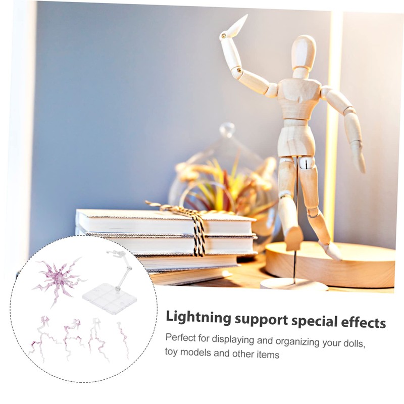 FRCOLOR 1 Set Handmade Special Effect Bracket Clay Model Stand