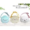 Sumikko Gurashi Plush Pochette Shoulder Bag Crossbody White Bear Cat