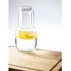 Glass - 2 Piece Water Set -Bedside Night Water Carafe/Desktop