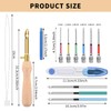 14 Pcs Punch Needle Kit with Storage Box, Adjustable Punch