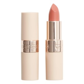 Gosh Luxury Nude Lipstick with Light Shimmer, Intense Nude Tones for Natural Results, Moisturises Soft Lips, Long-lasting, Fragrance-Free & 100% Vegan, 001 Nudity